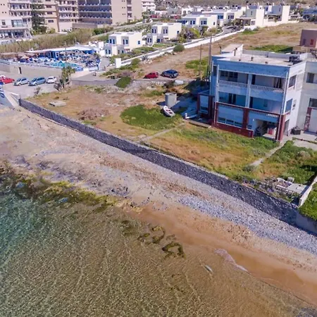 Grey Beachfront Apartment Kokkini Hani