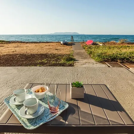 Grey Beachfront Apartment